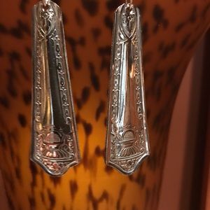 Hand Made Spoon Earrings